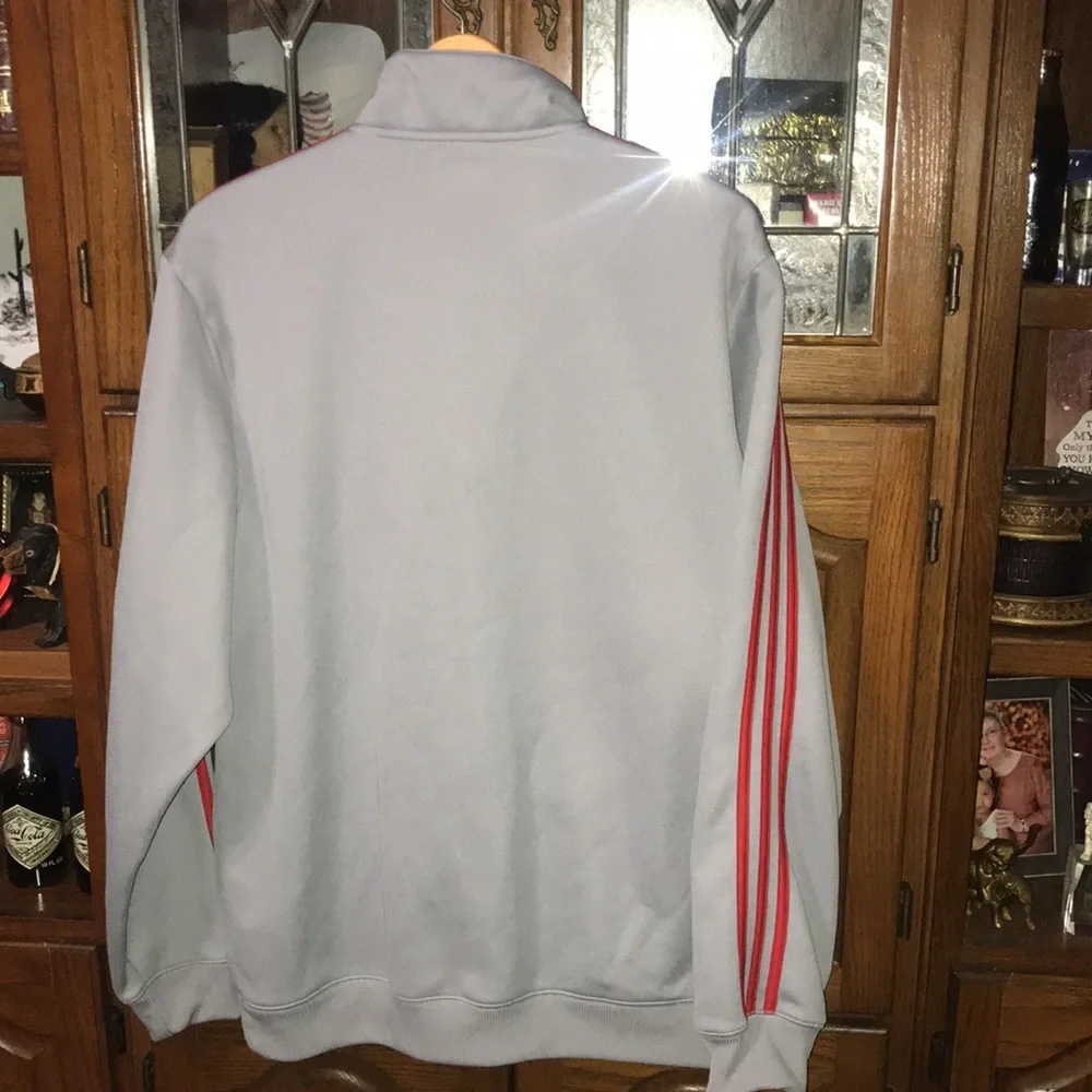 Adidas South Carolina cardinals athletic quarter zip pullover sweatshirt…